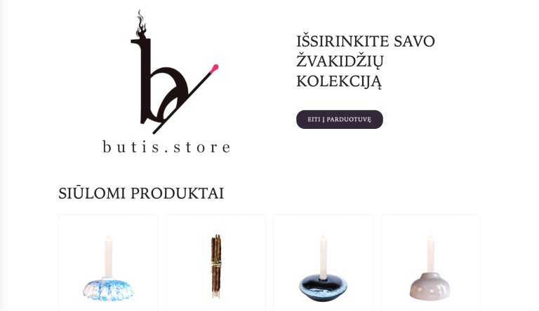 Internetinė parduotuvė su visomis prekėmis
