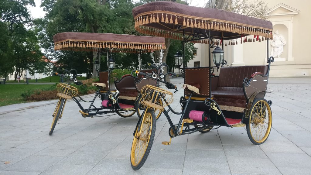 Elektrinis triratis – Rikša – rickshaw