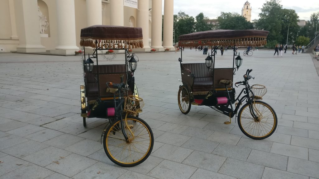 Elektrinis triratis – Rikša – rickshaw