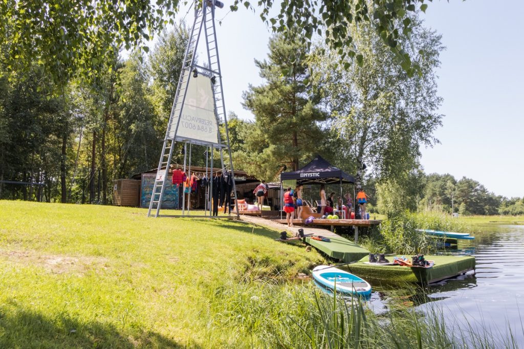 Parduodamas vandenlenčių parkas Wake B1