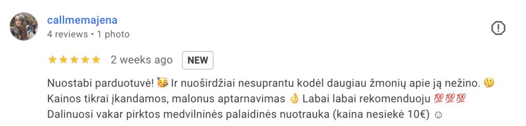 Pelninga moteriškų drabužių parduotuvė