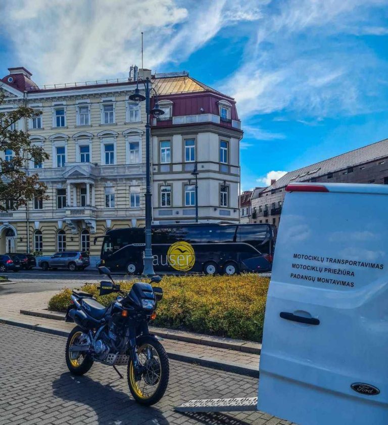 Motociklų pervežimas 24/7