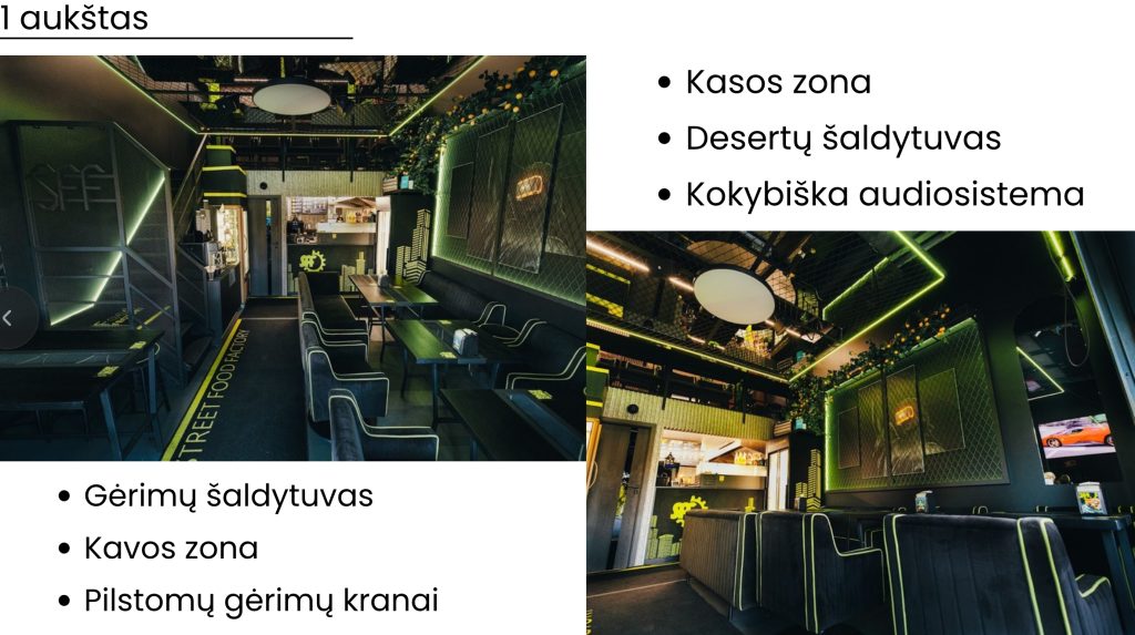 Parduodamas greito maisto restoranas Vilniuje