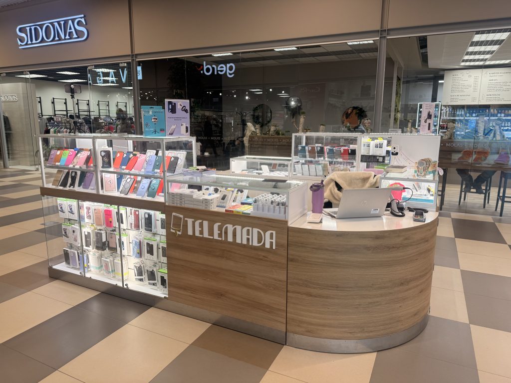 Telefonų aksesuarų salelė “Telemada”