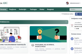 Parduodu internetinę svetainę (plius idėją)