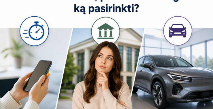 Greitas kreditas, paskola ar lizingas: ką pasirinkti?