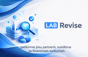 Klientų sąskaitų monitoringas ir įmonių mokumo vertinimas