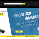 Parduodama el.parduotuvė – sporto ir laisvalaikio prekės