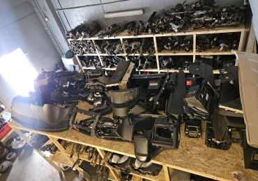 PARDUODAMA NAUDOTŲ AUTODETALIŲ ĮMONĖ ARBA TIK AUTO-DALYS (~7500 VNT., VERTĖ ~150 000 EUR)