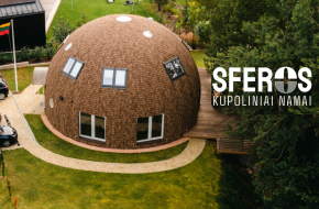 Greitai statomi kupoliniai namai